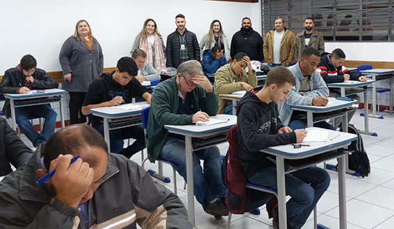 Alunos Do CEEP Participam De Teste Seletivo Para Vagas Na Usiban