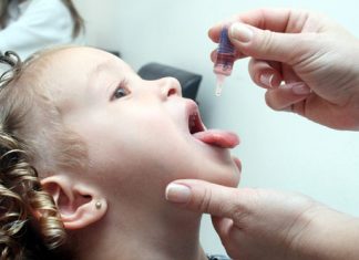 Saúde realiza hoje nova mobilização para vacinação contra pólio e sarampo