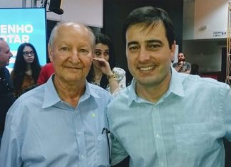 Prefeito de Bandeirantes, Lino Martins, apoia João Arruda ao governo do Paraná