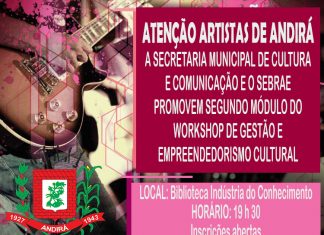 2º módulo do Workshop de Gestão e Empreendedorismo Cultural