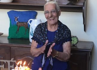 Aniversário de 100 anos de dona Dorcas