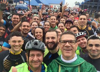 Presente no ‘Pedal da Fé’