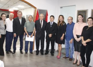 Acebianos participam de missa da imigração e de homenagens