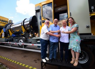 Prefeitura de Bandeirantes adquire usina de asfalto