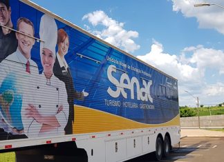 Carreta Escola SENAC chega a Bandeirantes com cursos gratuitos