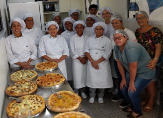 Alunos SENAC/PR realizam tarde de degustação de pizza