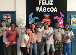 Turmas da EJA comemoram Páscoa