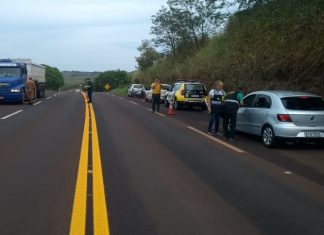 22ª Ciretran realiza blitz educativa na PR-855