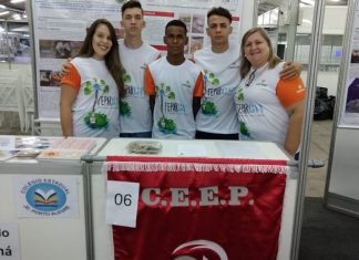 Projeto do CEEP é selecionado e participa da I Feparcit