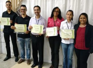 Primeira turma do curso de oratória