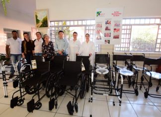 Entrega de equipamentos ao Lar São Vicente de Paulo