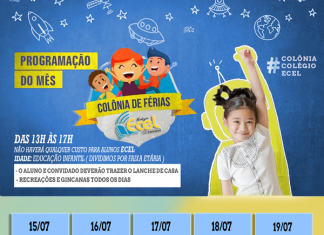 Colônia de Férias no Colégio ECEL Positivo começa na segunda-feira, 15