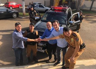 Romanelli entrega viaturas em Cornélio Procópio, Jacarezinho e Santo Antônio da Platina