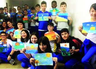 Alunos realizam debate e produção sobre arte impressionista