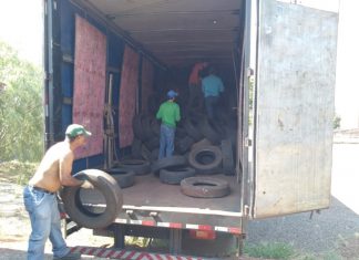 Eco Ponto recolhe pneus abandonados na periferia