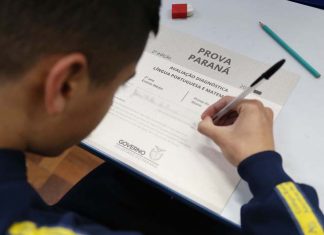 Cerca de 1 milhão de alunos farão a Prova Paraná