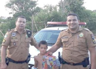 Gesto simples faz alegria de criança em Santa Amélia