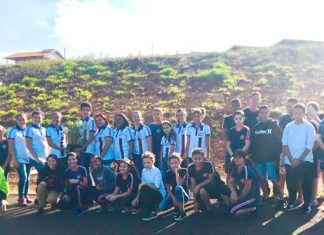 Alunos da Escola Bela Vista promovem ação ‘Paraná Mais Verde’