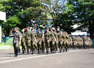 Formatura dos Atiradores do TG 05-013