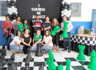 Torneio de xadrez nas escolas municipais de Tempo Integral