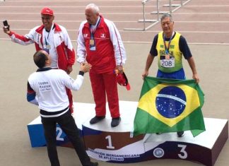 É ouro, prata e bronze