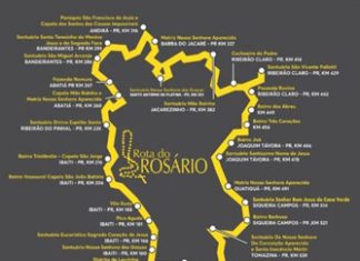 1ª Expedição da Rota do Rosário percorrerá mais de 600km