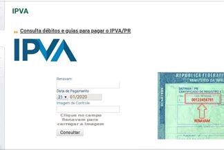 IPVA pode ser pago em todos os bancos e casas lotéricas