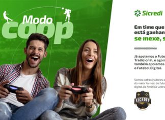 Sicredi apoia primeira liga de futebol virtual no Brasil