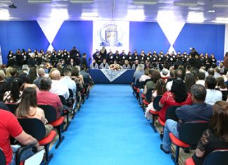 Colação de grau dos cursos do Campus Luiz Meneghel