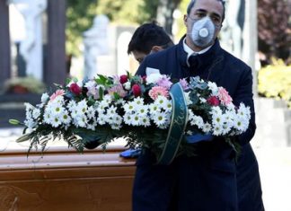 Vítimas do coronavírus são enterradas sem funerais em todo o mundo