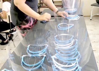 CEEP de Assaí produz máscaras-escudo para profissionais de saúde da região