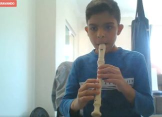 Nas aulas de Artes, alunos do 6º Ano mostram talentos na música e na literatura