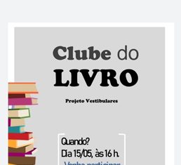 Clube do Livro, no Colégio ECEL, começa nesta sexta-feira, dia 15