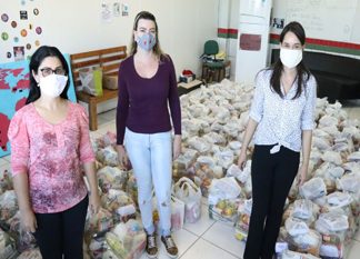 IFPR Jacarezinho distribui alimentos, máscaras e álcool gel