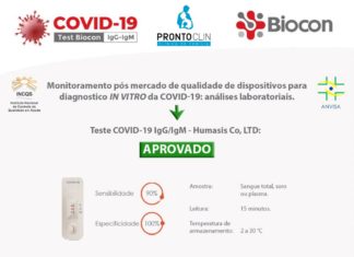 ProntoClin disponibiliza Teste Rápido de detecção para Covid-19 TESTE RAPIDO