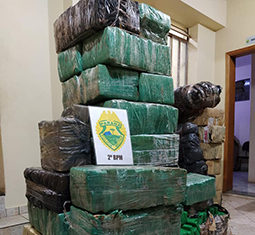 Policiais militares apreendem mais de 1,2 kg de maconha Apreensão de cerca de 1,2 kg de maconha