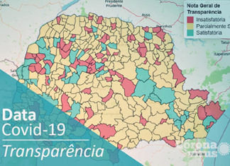 Bandeirantes é o único município da região e está entre os 50 do PR com transparência satisfatória na gestão da Covid-19 Bandeirantes
