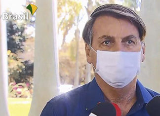 Presidente Jair Bolsonaro testa positivo para covid-19 Presidente Jair Bolsonaro