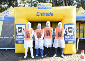 UENP coordena mutirão de saúde para caminhoneiros