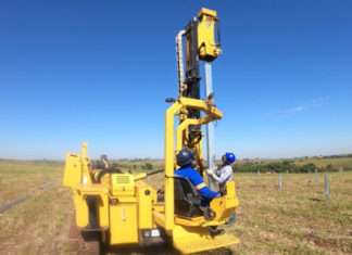 Obra da Copel em Bandeirantes segue durante quarentena Copel