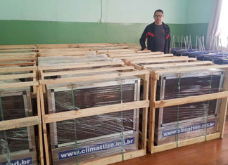 Escolas do Norte do Estado recebem climatizadores CLIMATIZADORES