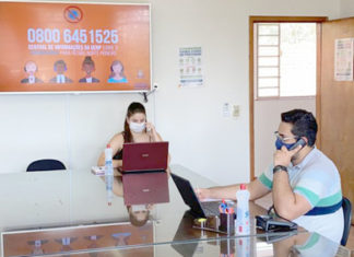 Bolsistas da UENP realizam ação de orientação a empresas de Bandeirantes