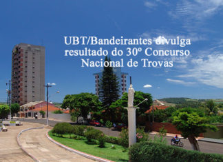 UBT/Bandeirantes divulga resultado do 30º Concurso Nacional de Trovas Trovas