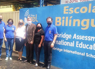 Rotary Club homenageia Colégio ECEL ECEL-ROTARY