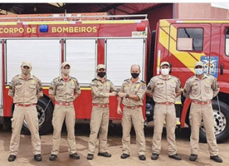Nova viatura do Corpo de Bombeiros de Bandeirantes