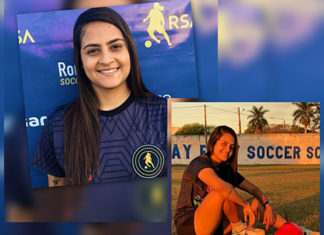 Crossfussboll Feminino faz homenagem