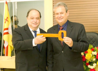 Marcelo ‘Bolinha’ toma posse como prefeito de Santa Mariana