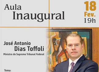 Colégio Maximus, Fanorpi e Feati realizam palestra com ministro do STF, Dias Tofolli COLEGIO-MAXIMUS