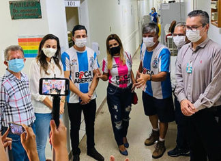 Família Boca Aberta entrega mais R$ 1 milhão para Hospital Cristo Rei