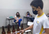 Experiência pedagógica artística encanta alunos da 7ª série, no Colégio ECEL.